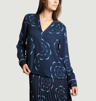Blouse à fleurs