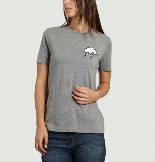 T Shirt gris nuage