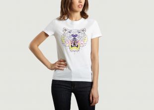 T Shirt Tigre Kenzo Blanc  L'Exception