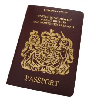 Magnoli Props - Modern UK Passport Replica by Magnoli Props