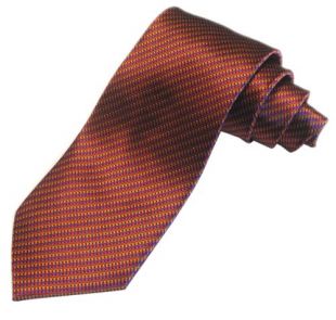 Magnoli Clothiers Rubyeon Pure Silk Tie (Uphill Stripes)