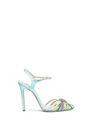 sandales multicolores