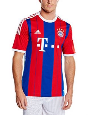 Adidas - Adidas FC Bayern Munich Replica Maillot Domicile Homme, FCB ...