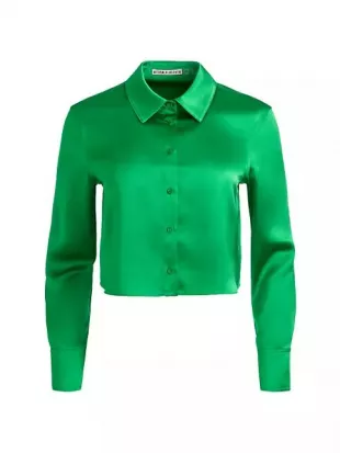 Leon Shirt in Light Emerald