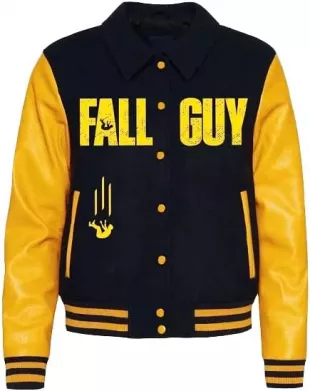 The Fall Guy 2024 Ryan Gosling Carpool Varsity Jacket
