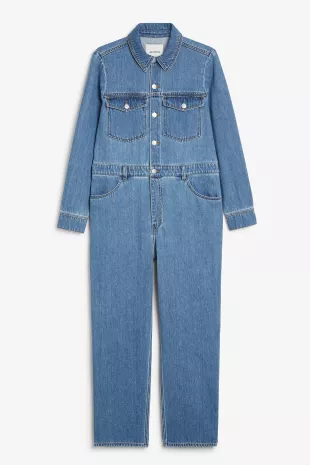 Monki - Denim Boiler Sui