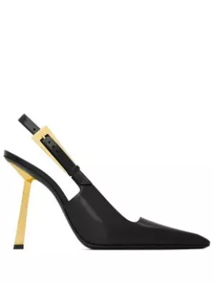 Lee Slingback Pumps in Patent Leather