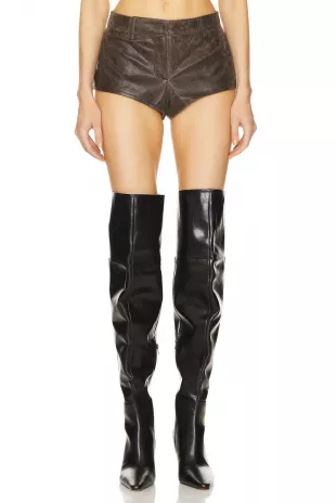 Aven Leather Short