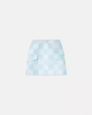 Contrasto Duchesse Mini Skirt