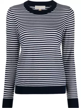 Striped Long Sleeved Pullover