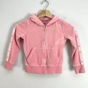 Velour Zip-up Jacket