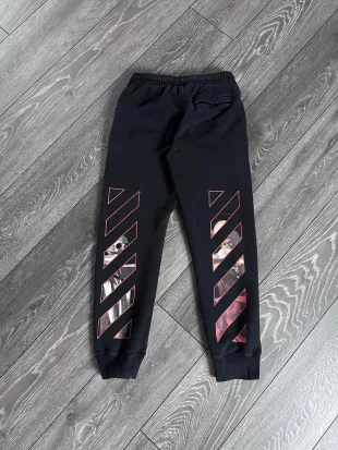 Caravaggio Black Sweatpants Joggers