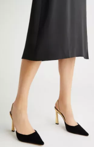 Drew Slingback Pointed Toe Pump