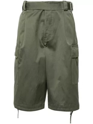 Army Cargo Cotton Shorts