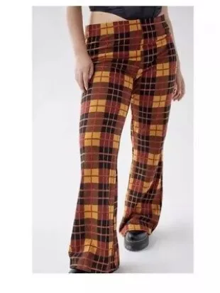 Dua Tropics Printed Flaired Pants