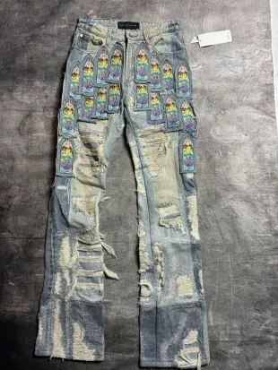 Ev Bravado Coliseum Fusion Patchwork Jeans | Grailed