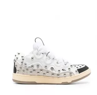 BNWT AW23 Lanvin Curb  Sneakers  with Studs  44