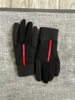 小物 PRADA SPORT knit gloves Prada Linea Rossa Knit Windproof Gloves — CONSUMED