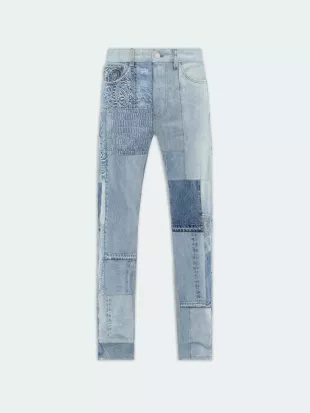Patchwork Flare Jean