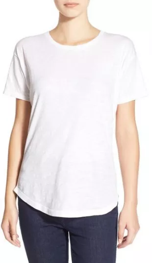 Whisper Cotton Crewneck T-Shirt