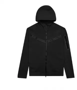 Sportswear Tech Fleece Full-Zip Hoodie & Joggers Set Black