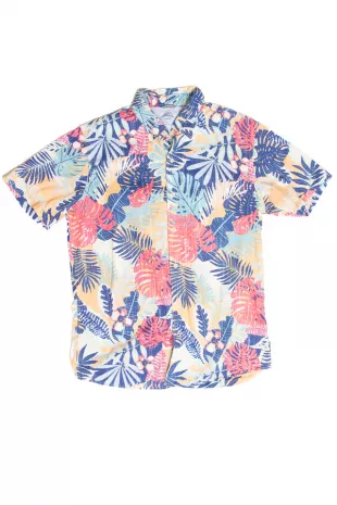 Recycled Multi Color Izod Hawaiian Shirt