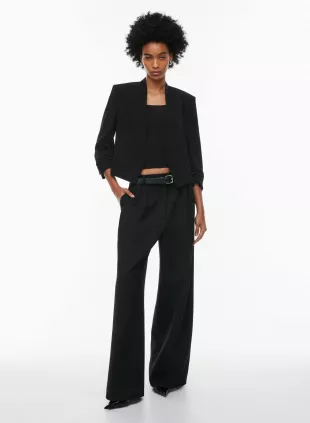 Power Waist Cropped Blazer