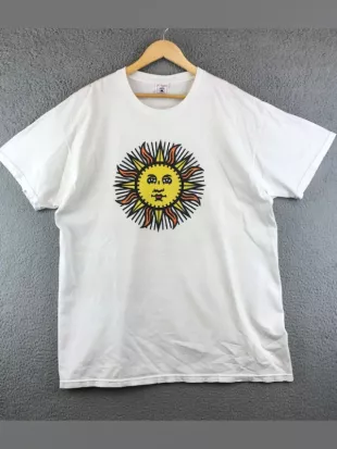 I Saw The Tv Glow Justice Smith Sun Face Printed T-shirt