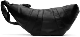 Black Large Croissant Bag