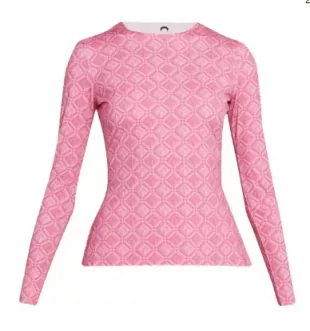 Marine Serre - Print Long Sleeve Top