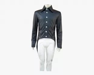 Unbranded - Steampunk Genuine Leather Tailcoat for Party Wear, Men ...