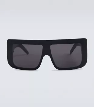 Rick Owens - Documenta Flat-Top Square Sunglasses