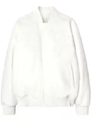 Natlover Patch Detail Bomber Jacket