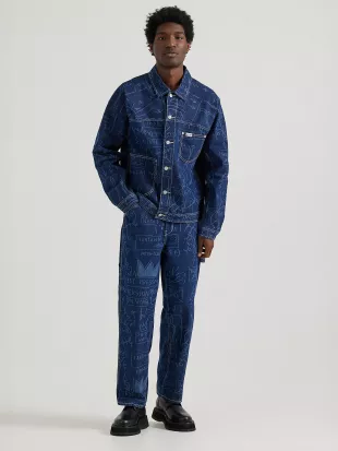 X Basquiat Printed Denim Jacket