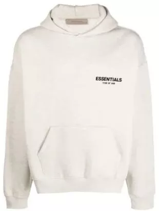 Fear Of God Essentials - Logo Print Hoodie