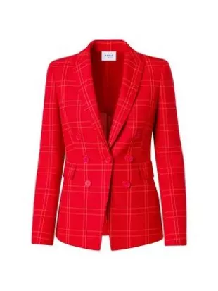 Akris punto - Window Check Single-Breasted Blazer