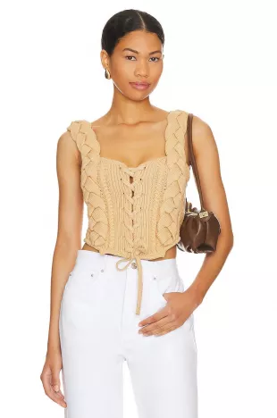 Taylie Cable Corset