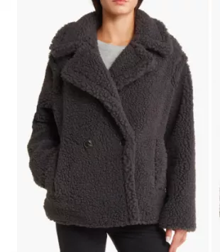 Gertrude Teddy Faux Coat