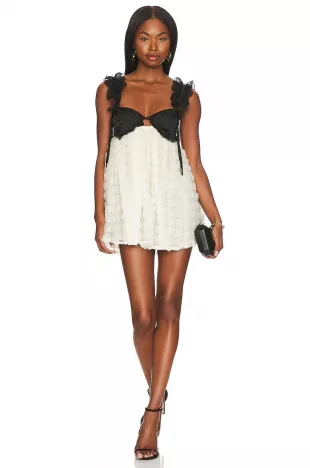 love island dresses outfits: Shop Eve's pink mini dress youll love the effortless elegance of this tropical Love Island's Maya Jama sizzles