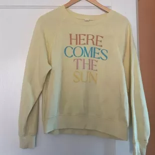 Here Comes The Sun Woven Pullover main image 0