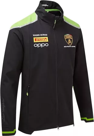 Squadra Corse Men's Team Softshell Jacket Black
