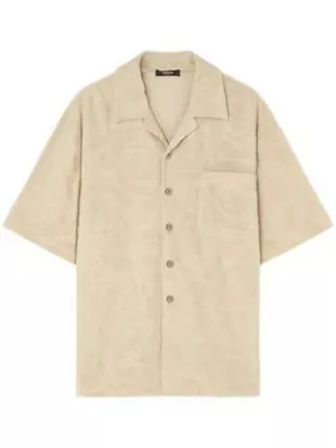 Barocco Jacquard Towel Stitch Shirt