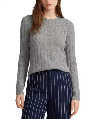 Polo Ralph Lauren - Cable Knit Cashmere Sweater