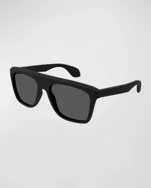 Matte black flat top sunglasses hotsell