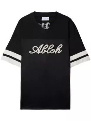 Logo-Embroidered V-Neck T-Shirt