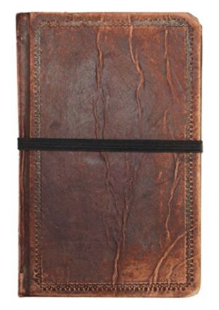 Magnoli Clothiers Grail Diary Professor Journal Leather Blank Book (Aged Cover/Aged Pages)