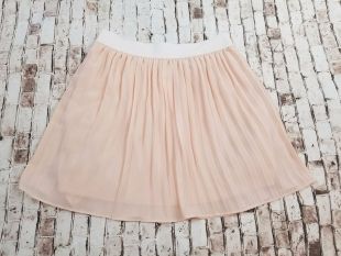 Delias Skirt Size Small   Flowy Light Pale Pink / Taupe Color | eBay