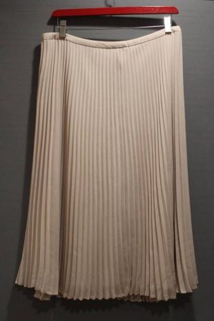 MINT! Hugo Boss Silk Chiffon Accordian Pleat Pale Pink Skirt Sz 10 | eBay
