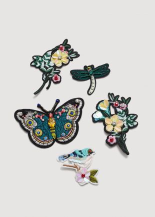 lot de 5 Empiècements décoratifs