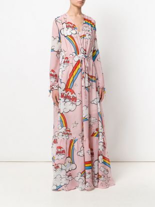 Multi print Maxi Dress